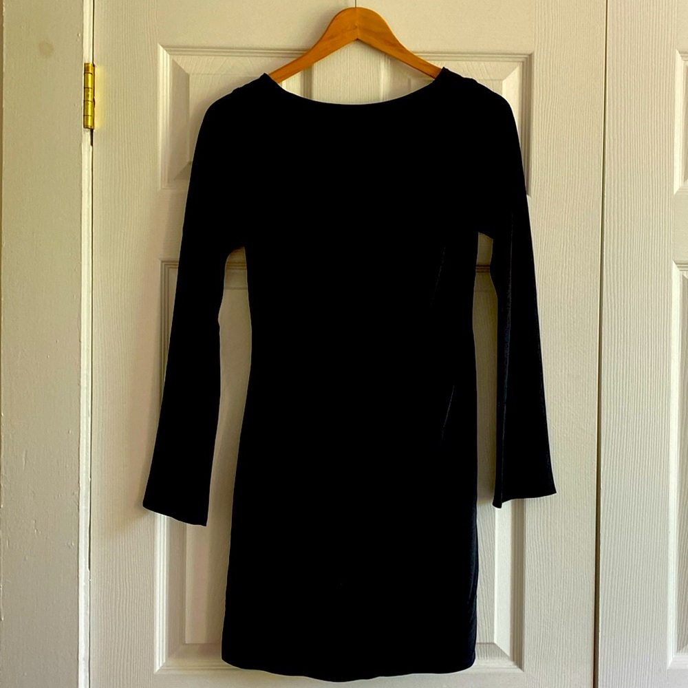 Abercrombie & Fitch High Neck Low Back Little Black Dress